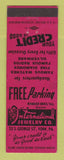 Matchbook Cover - International Jewelry Company York PA