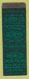 Matchbook Cover - Marcy Drug Stores Philadelphia PA WEAR