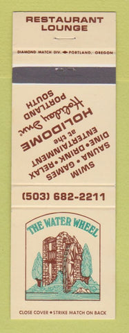 Matchbook Cover - The Water Wheel Holiday Inn Portland OR