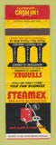 Matchbook Cover - Steamex Steam Cleaners Brooklyn NY