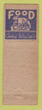 Matchbook Cover - Hickory Stick Restaurant Indianapolis IN Great Dane