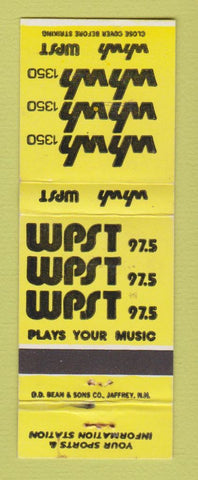 Matchbook Cover - WHWH Radio 1350 WPST 97.5 Trenton? NJ?