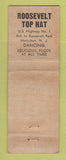 Matchbook Cover - Top Hat Restaurant  Metuchen NJ WORN
