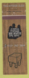 Matchbook Cover - Hilton Inn Butcher Block Pittsburgh PA