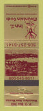 Matchbook Cover - Inn of the Mountain Gods Mescalero NM