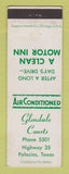 Matchbook Cover - Glendale Courts Motor Inn Palacios TX
