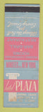 Matchbook Cover - Hotel Plaza Jersey City NJ WEAR