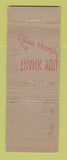 Matchbook Cover - Macleod's Lunch Counter New Glasgow NS