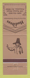 Matchbook Cover - Hudibras Restaurant Princeton NJ