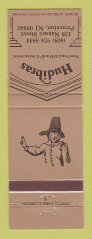 Matchbook Cover - Hudibras Restaurant Princeton NJ
