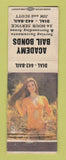 Matchbook Cover - Academy Bail Bonds pinup WORN