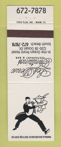 Matchbook Cover - Les Deux Fontaines Restaurant Miami FL