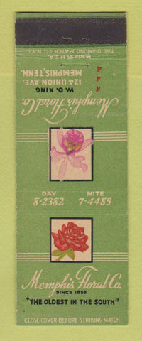 Matchbook Cover - Memphis Floral Company TN Flowers