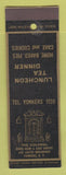 Matchbook Cover - Colonial Luncheon Tea Restaurant Yonkers NY SAMPLE