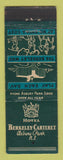 Matchbook Cover - Hotel Berkeley Carteret Asbury Park NJ