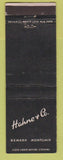 Matchbook Cover - Hahne & Co Newark Montclair NJ