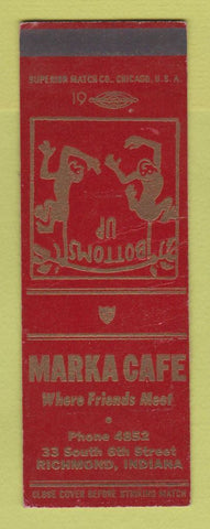Matchbook Cover - Marka Cafe Richmond IN SAMPLE