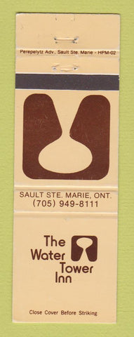 Matchbook Cover - Water Tower Inn Sault Ste Marie ON
