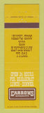 Matchbook Cover - Carrows Restaurants