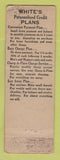 Matchbook Cover - RH White AMC Appliances Boston MA FEDERAL LONG