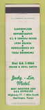Matchbook Cover - Judy Lin Motel Harlingen TX