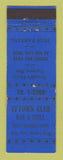 Matchbook Cover - Uptown Club Bar Grill Detroit MI