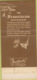Matchbook Cover - Franciscan Restaurant San Francisco CA 30 Strike