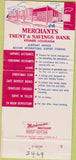 Matchbook Cover - Merchants Trust  and  Savings Bank Kenner LA 30 Strike