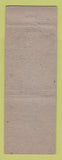 Matchbook Cover - Army War College Mess Washington DC