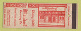 Matchbook Cover - Allendorf Catering Cleveland OH
