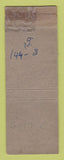 Matchbook Cover - USS Glennon Navy WEAR