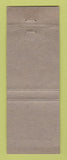Matchbook Cover - Dunn Roofing