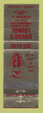 Matchbook Cover - Omega's Lounge Baton Rouge LA girlie WEAR