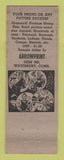 Matchbook Cover - Arrowprint Waterbury CT Girlie