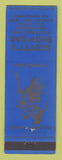 Matchbook Cover - Scotty's Show Bar Detroit MI girlie