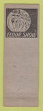 Matchbook Cover - Scotty's Show Bar Detroit MI girlie