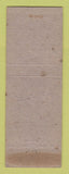Matchbook Cover - Atlantic oil gas Wolf's East McKeesport PA WEAR