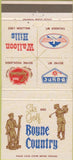 Matchbook Cover - Ski  and  Golf Boyne Country MI 30 Strike