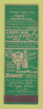 Matchbook Cover - Glen Ellyn News Agency Sinclair oil gas Glen Ellyn IL ARROW