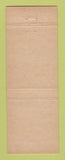 Matchbook Cover - DH Fields Shamrock oil gas Denver Colorado