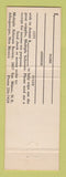 Matchbook Cover - Multiple Sclerosis MS Hope Chest San Mateo CA