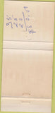 Matchbook Cover - Bank of NT Bermuda 30 Strike