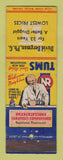 Matchbook Cover - Tums for Acid Indigestion David Bergman Drug
