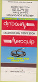 Matchbook Cover - Aeroquip Industrial Hose Lines Van Wert OH 30 Strike