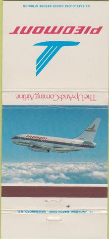 Matchbook Cover - Piedmont Airlines  30 Strike