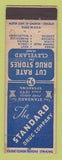 Matchbook Cover - Standard Drug Company Kent Berea Cleveland Hudson OH WEAR