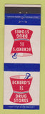 Matchbook Cover - Eckerd's Drug Stores