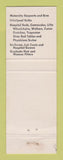 Matchbook Cover - Racine Surgical Supply Racine WI #1