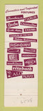 Matchbook Cover - Mills Pharmacy Drug Birmingham MI