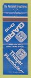 Matchbook Cover - Garb Drug Stores WEAR